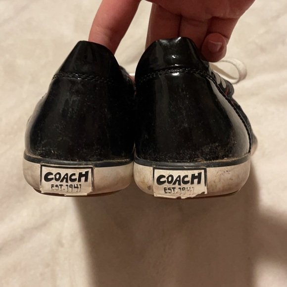 Black coach poppy shoes - Picture 4 of 5